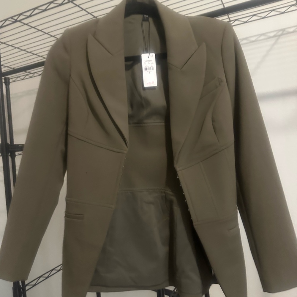 Express Khaki Women's Blazer